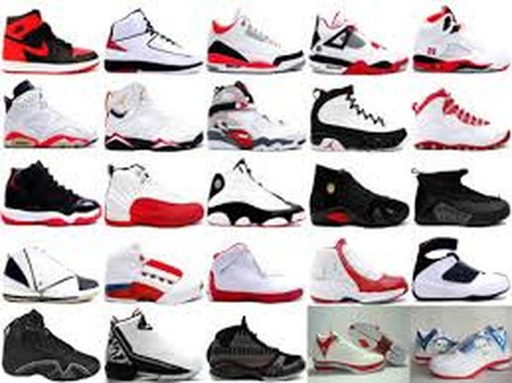 all jordans from 1 to 23